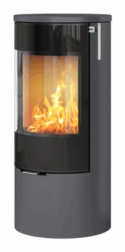 Viva L 100 Gas Stove With Glass Door In Platinum