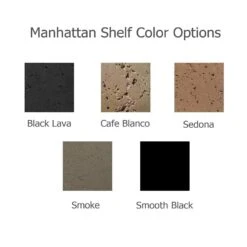 Manhattan -HearthHome shelf options