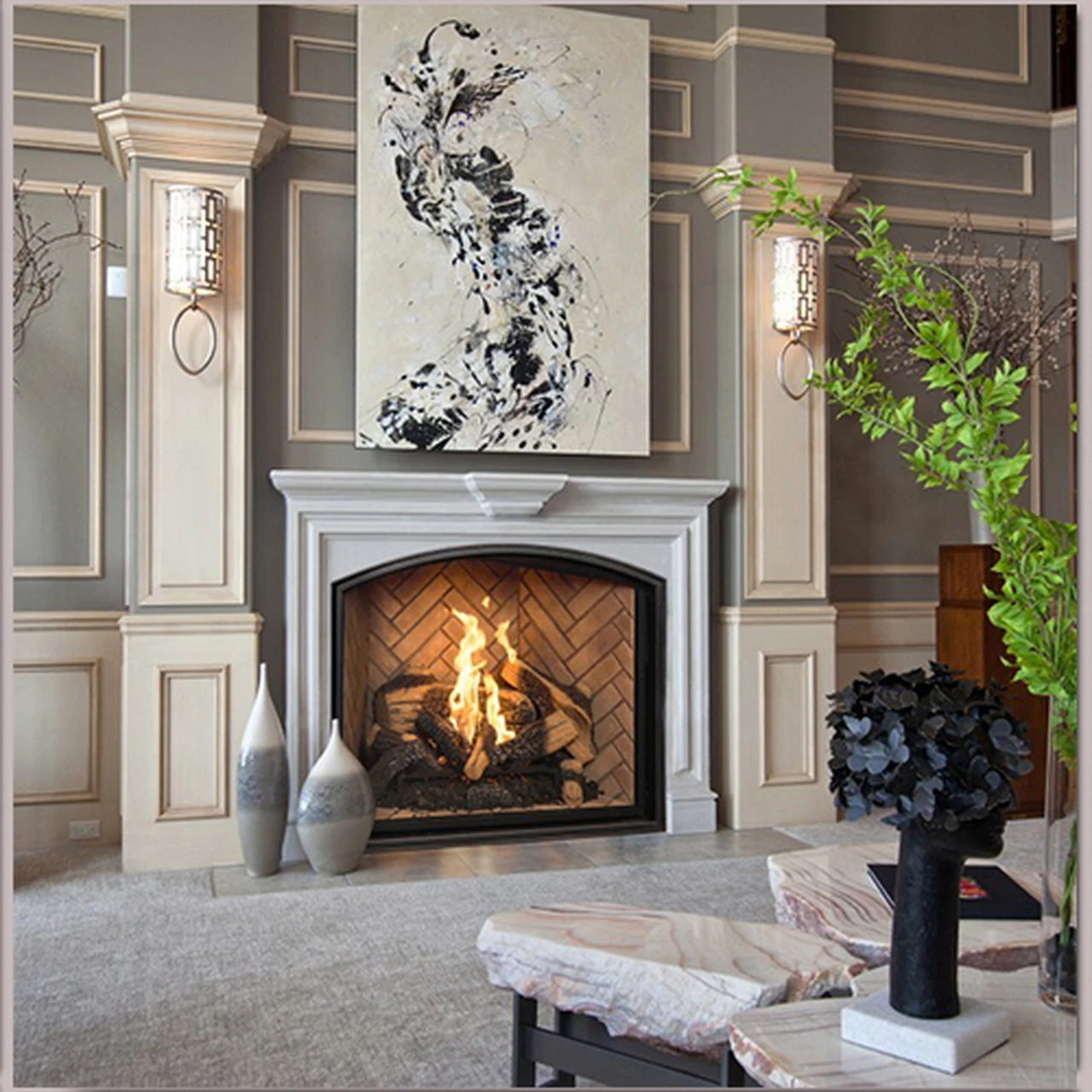 Arched TC36 “D2” Series Modular Direct Vent Gas Fireplace 4 Arched TC36 “D2” Series Modular Direct Vent Gas Fireplace - Image 2