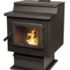True North TN40 Freestanding Pellet Stove With Pedestal -HearthHome true north tn40 series pellet stove with pedestal 6