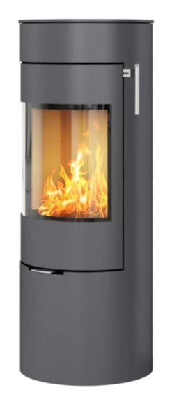 Viva L 120 Gas Stove With Steel Door In Platinum